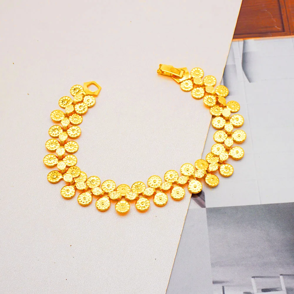 Colar/brincos/pulseira/anel (estilo gota) feminino ouro 24K, AU999 |   Taotie incrustado em ouro com gotas de diamante roscadas.