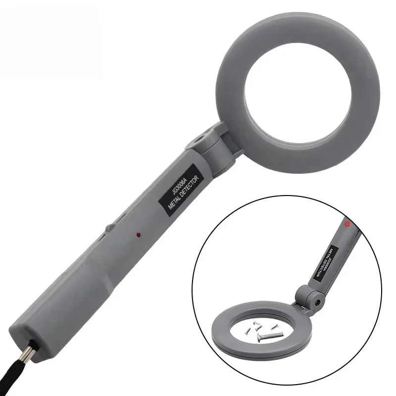 2027 Handheld Metal Detector High Sensitivity Portable Security Scanner 9V Battery For Airport Station Meeting Place Sports Meet