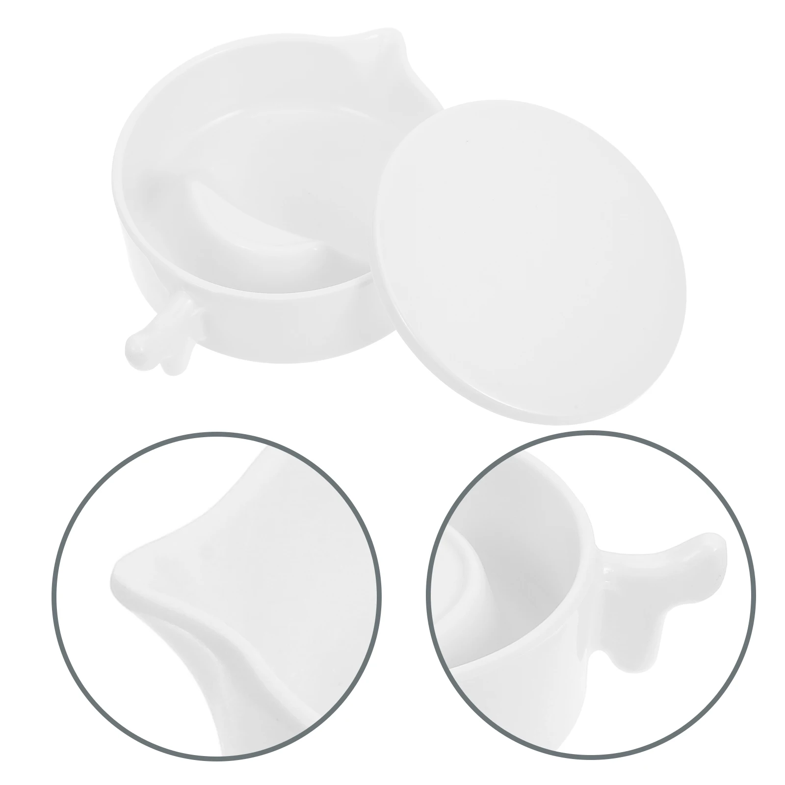 

Inkstone with Cover Calligraphy Painting Supplies Practice Supply White Fountain