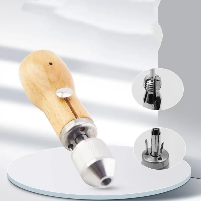 DIY Jewelry Tool Leather Hand Stitching Awl Tool Leather Craft Hole Punch Tools Sewing Punching Hole Maker Stitching Over Stitch