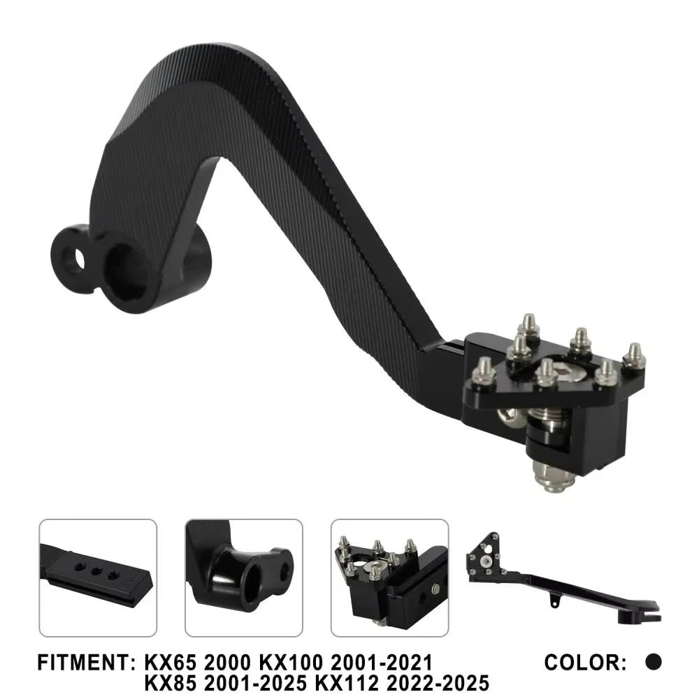 Motorrad Zubehör Fuß Bremspedal Hebel Shifter Brems Spitze Für Kawasaki KX 65 2000 KX 100 2001-2021 KX 85 01-25 KX112 22-2025