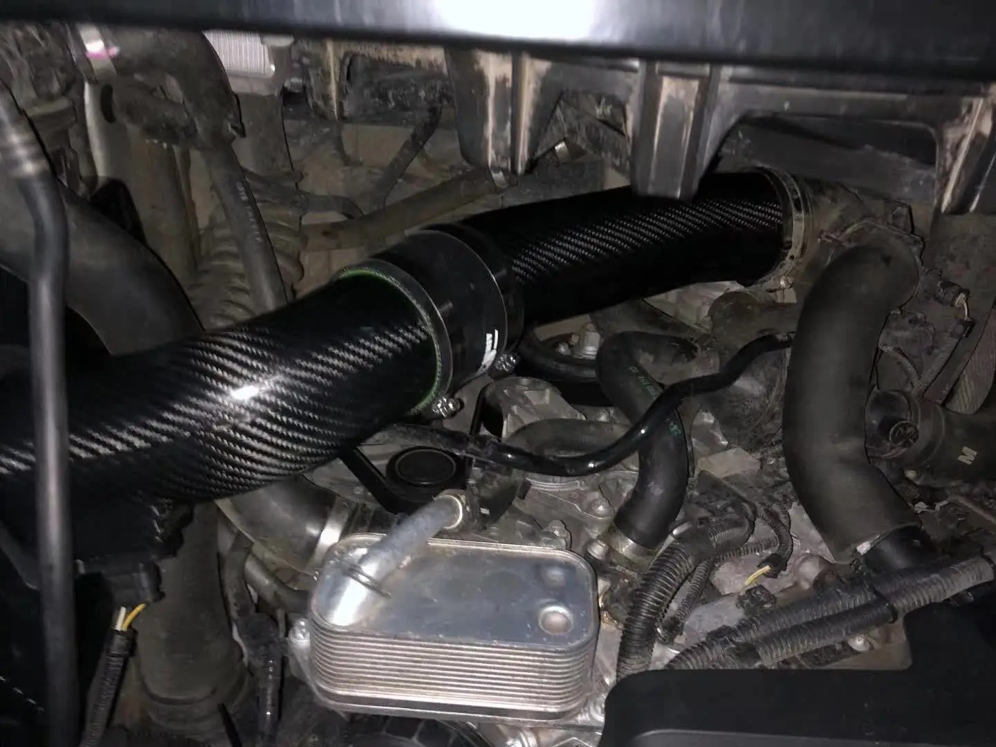 Airspeed Real Car Data Development Dry Carbon Fiber Cold Air Intake System for  X3 F25 X4 F26 N20 2.0T