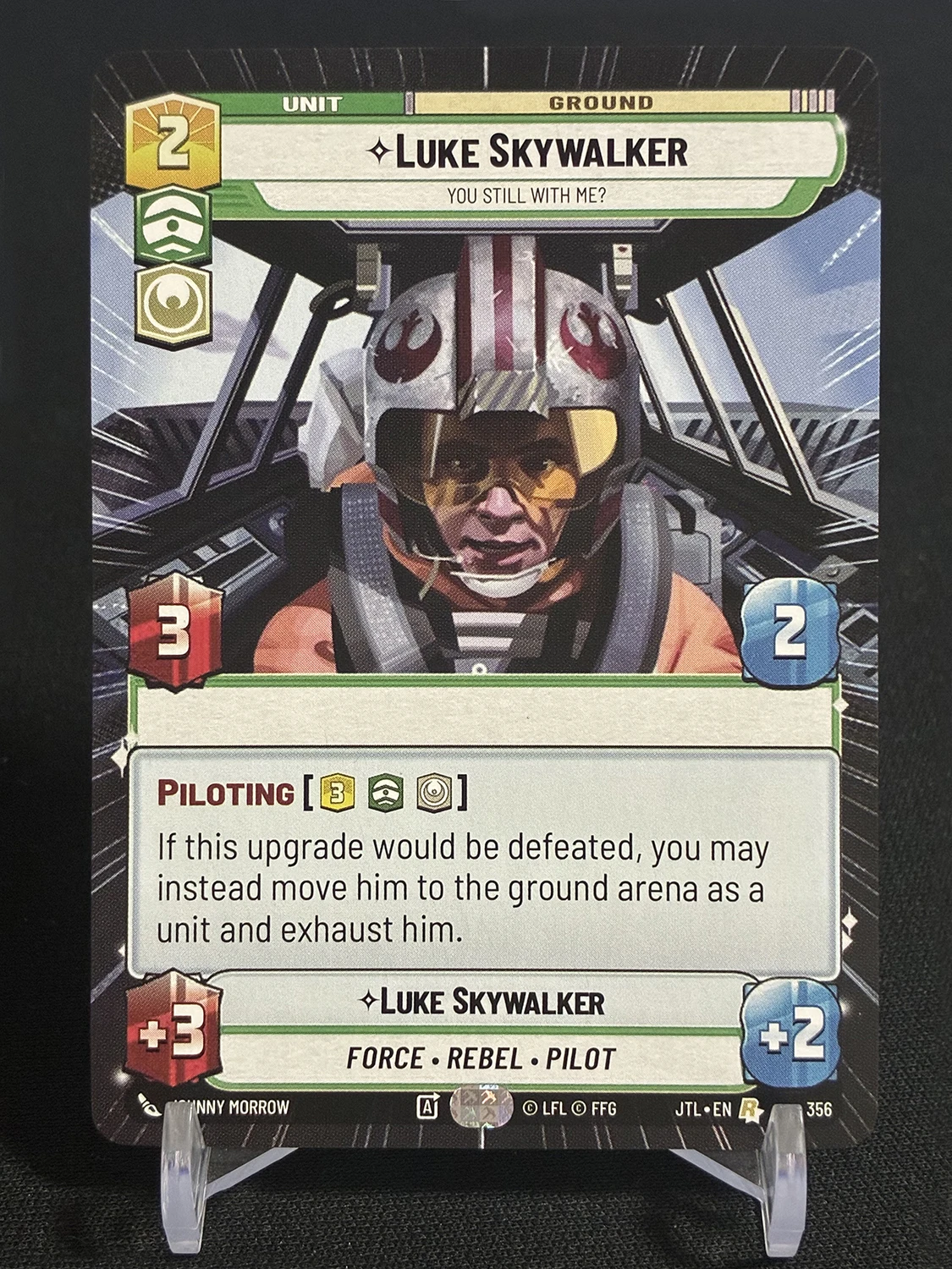 PROXY SWUDB Jump to Lightspeed Cards(JTL) Regular Cards Luke Skywalker/Han Solo/Blue Leader/Annihilator/Devastator SW DIY Game