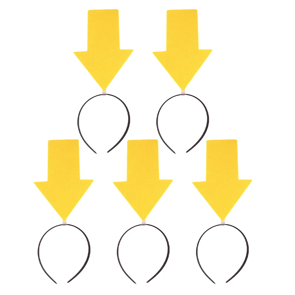 

5Pcs Cupid Arrow Headband Comfortable Wear for Long Parties Fun Head Bopper Photo Booth Prop Birthday Headbands for