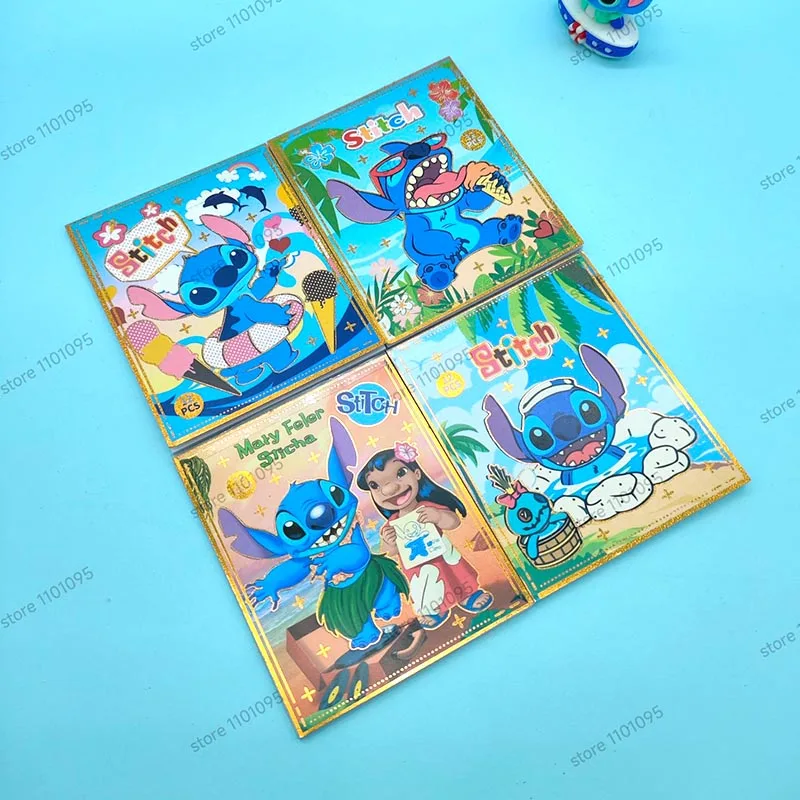 2pcs/lot Cute Stitch Paper Stickers Kawaii Disney DIY Diary Decorative Sticker Album Stick Stationery Office School Supplies