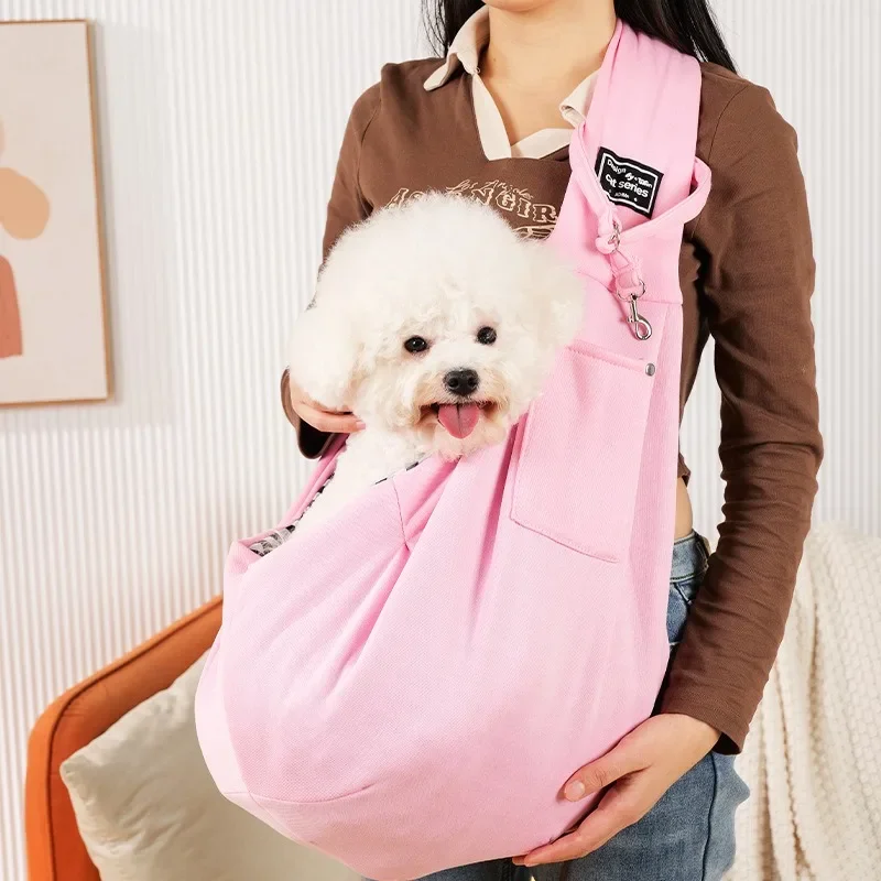 

Cloududa Pet Bag Pet Crossbody Shoulder Bag Outdoor Travel Portable Cat Puppy Sling Carrier Bag Pet Carrying Supplies