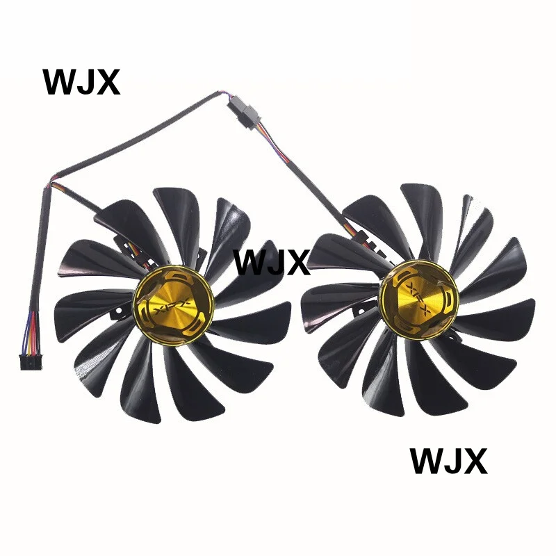 FDC10U12S9-C GPU Fan For XFX RX 5600 5700 XT RAW II Graphics Card Cooling Fan