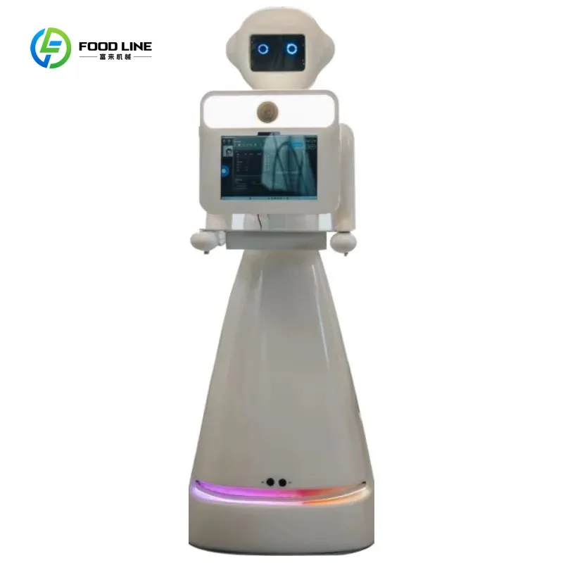 

Fashion Robotic Photo Booth Mobile Selfie Roamer Wireless Automatic Rotation Ring Light Video Booth for Wedding Party Rental