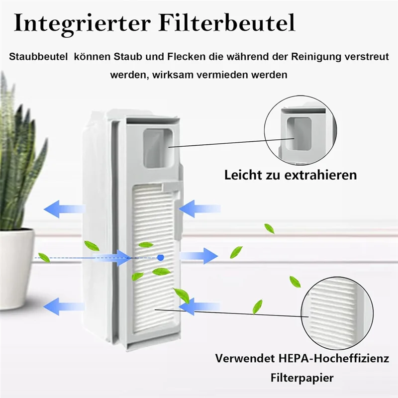 AB43-Für Narwal Freo X Plus Roboter Staubsauger Hauptseite Pinsel Hepa-Filter Taschen Mopp Tuch Ersatzteile Zubehör