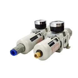 High Quality AW3000-03 Air Oil-Water Separator Filter G3/8'' Air Pressure Regulator Controller Pneumatic Compressor Filter