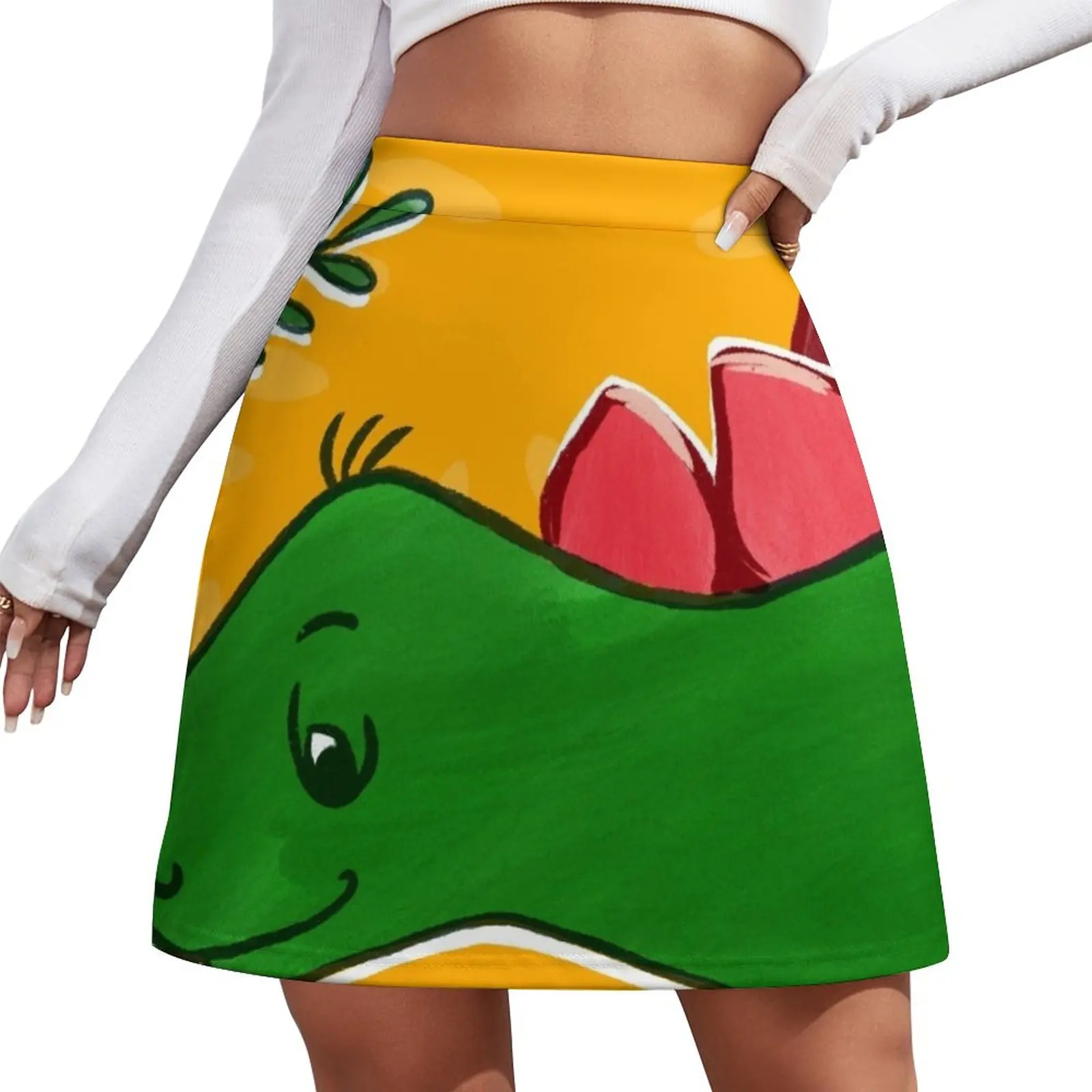 Little Stegosaurus Mini Skirt women's summer clothing 2023 Short skirts