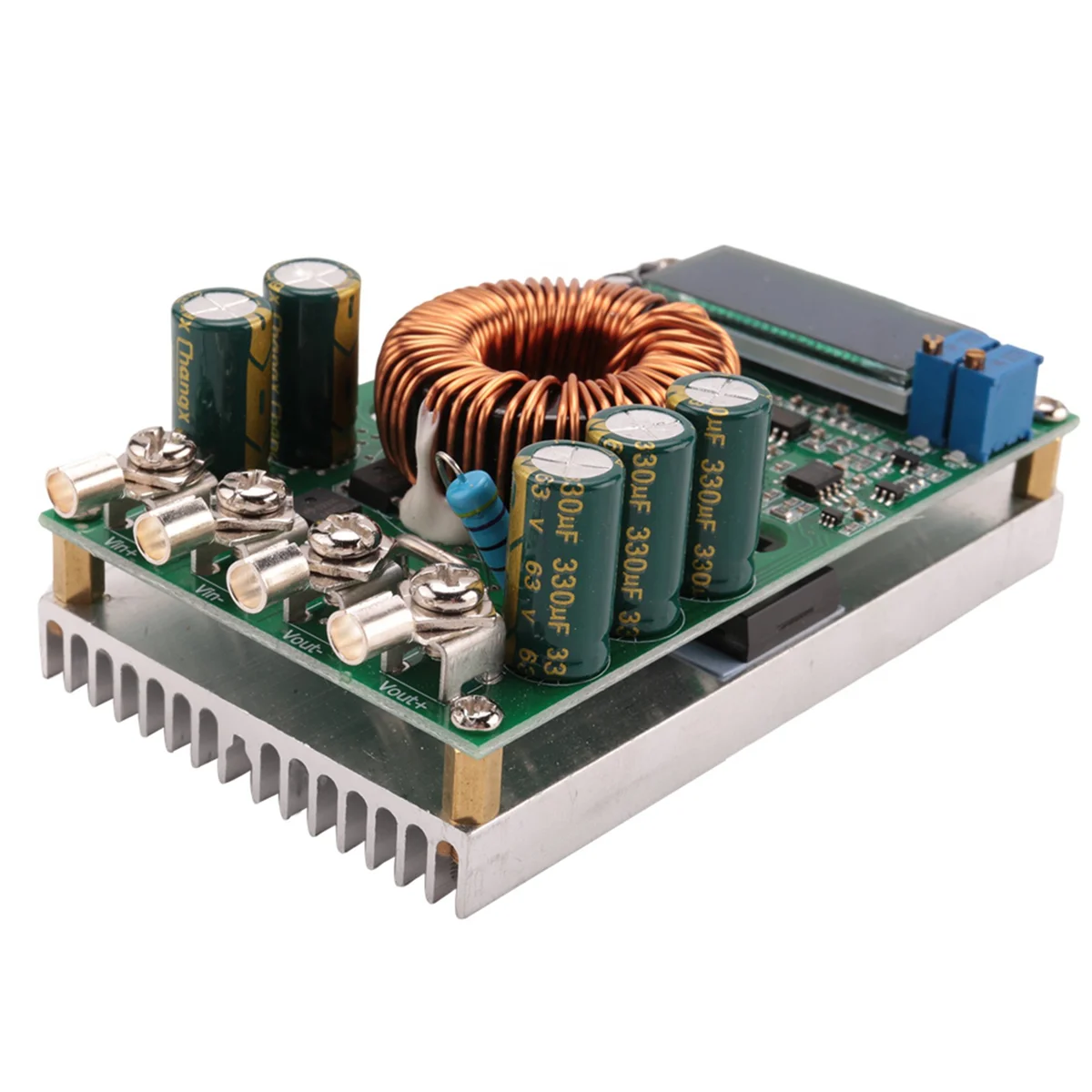 1 Piece of DC-DC Step Down Buck Converter WD5020 7-50V 20A Large Power Adjustable Step-Down Power Supply Module