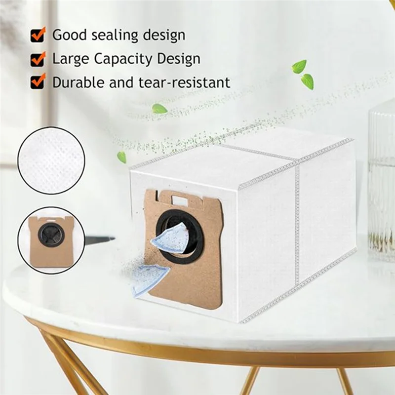 WHYY-para Xiaomi X20 Pro/X20 Max/M30/D102GL/D109GL/D102 Kit de accesorios de Robot aspirador cepillo filtro Hepa paño de mopa bolsa de polvo