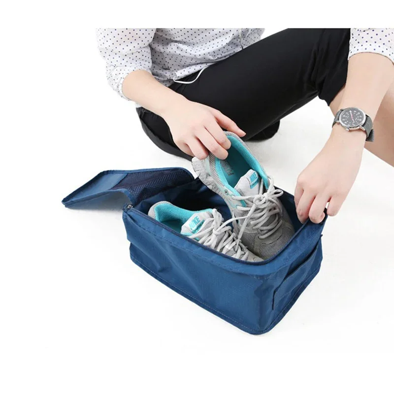 حقيبة تخزين الأحذية المحمولة للسفر، جولة الشاطئ، محمولة متعددة الوظائف، مقاومة للماء والرطوبة والغبار، حقيبة تخزين الأحذية #2