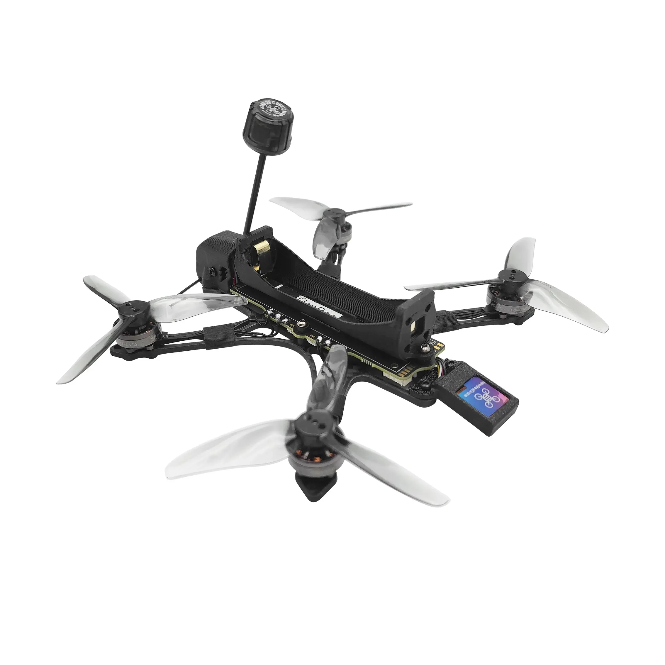 NewBeeDrone LionBee 3 inch Long Range ELRS 2.4G AIO Developer Kit 800mW VTX met M10Q Micro GPS - afbeelding 1