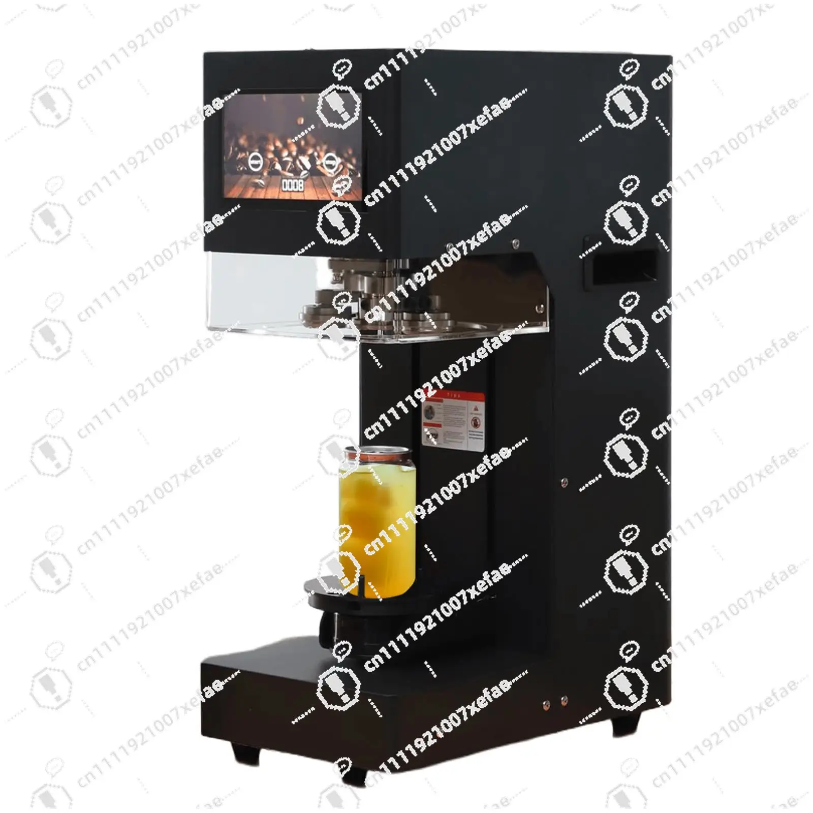 Automatic intelligent kitchen tool for high-speed electric commercial pet can sealing machine for bars, cafes and restaurants