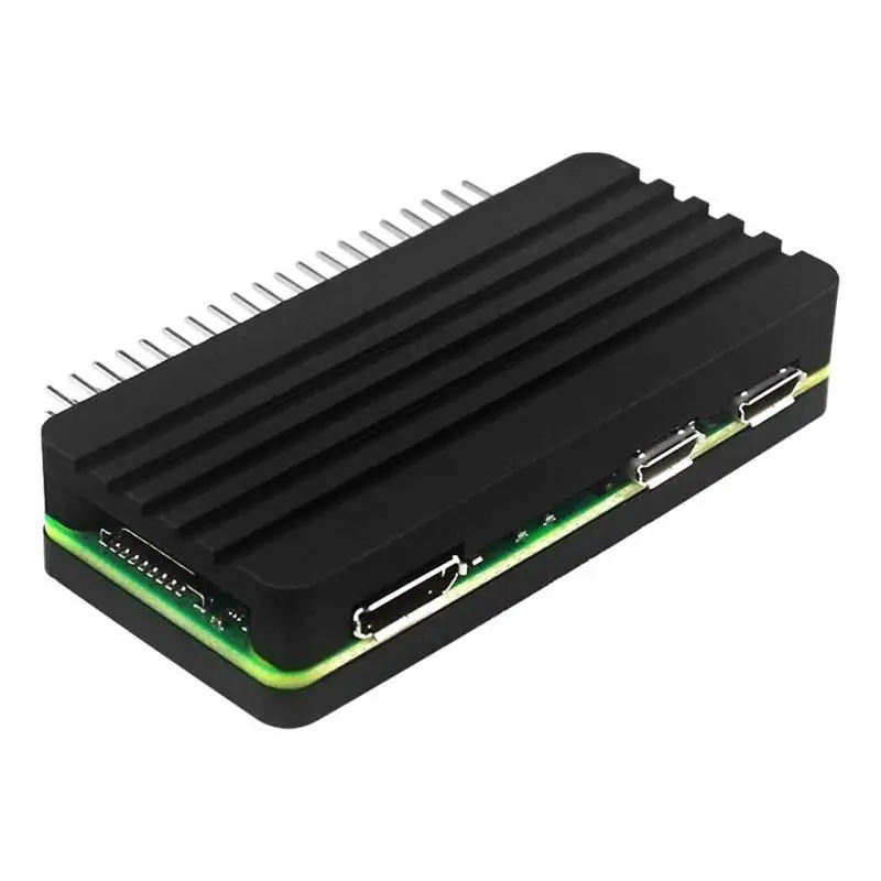 652F Aluminum Alloy Cooling Case With Pin Header for Pi 2W Quad-core f