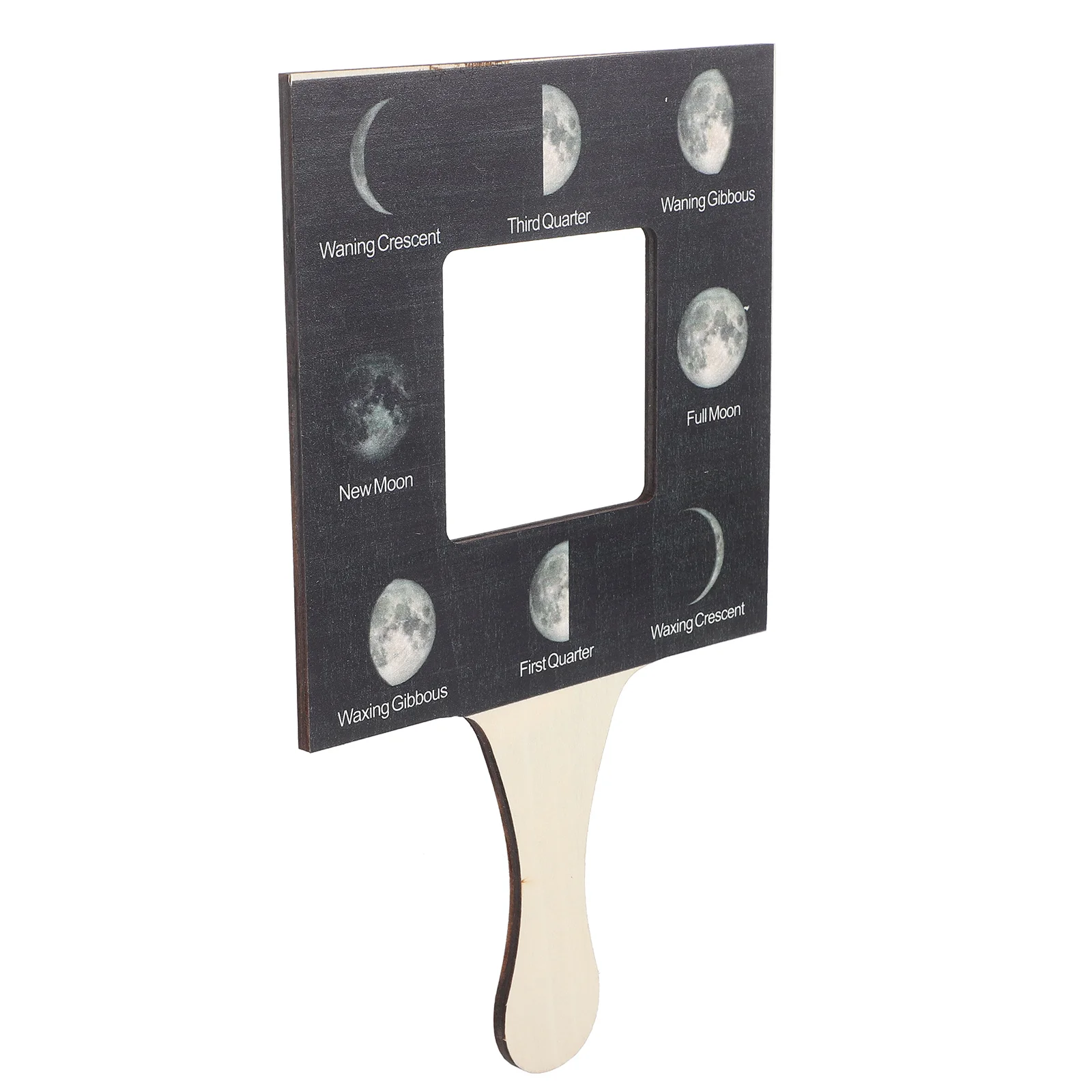 أداة تحديد هوية خارجية ثابتة بإطار محمول من الخشب لمراقبة استكشاف الطبيعة للأطفال #1