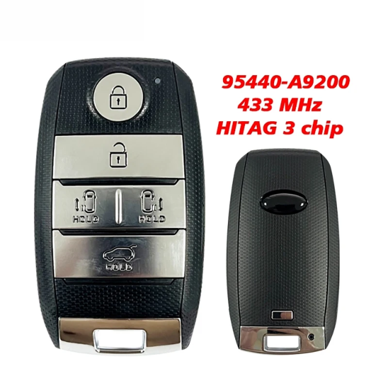 

Aftermarket Key Fob P/N 95440-A9200 For KIA Carnival 2016-2017 Keyless Remote Control 433MHz ID47 Chip FCCID SVI-YPFGE05