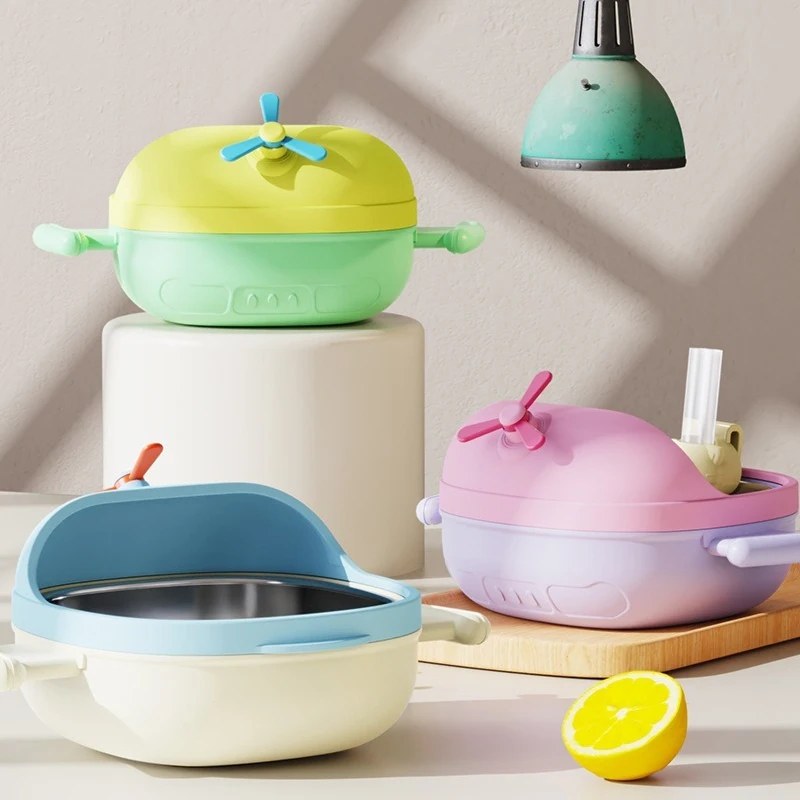 

Anti-Fall Suction Baby Food Bowl – Made from 316 Stainless Steel, Feeding Training Bowl for Babies & Toddlers