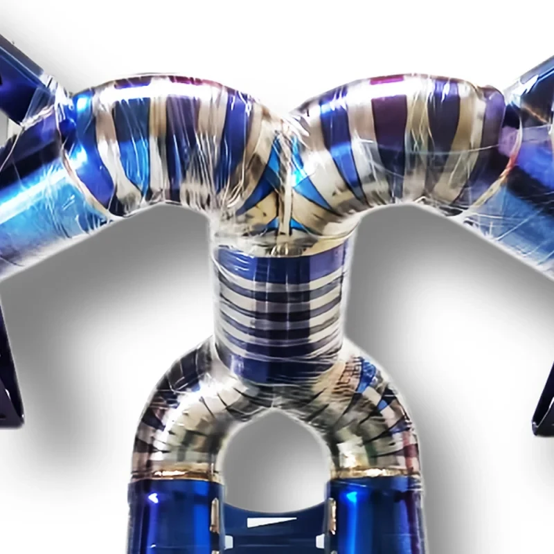 Picture 7: Suitable reliable quality exhaust pipe 6.5 2019-2023 catback exhaust with performance exh