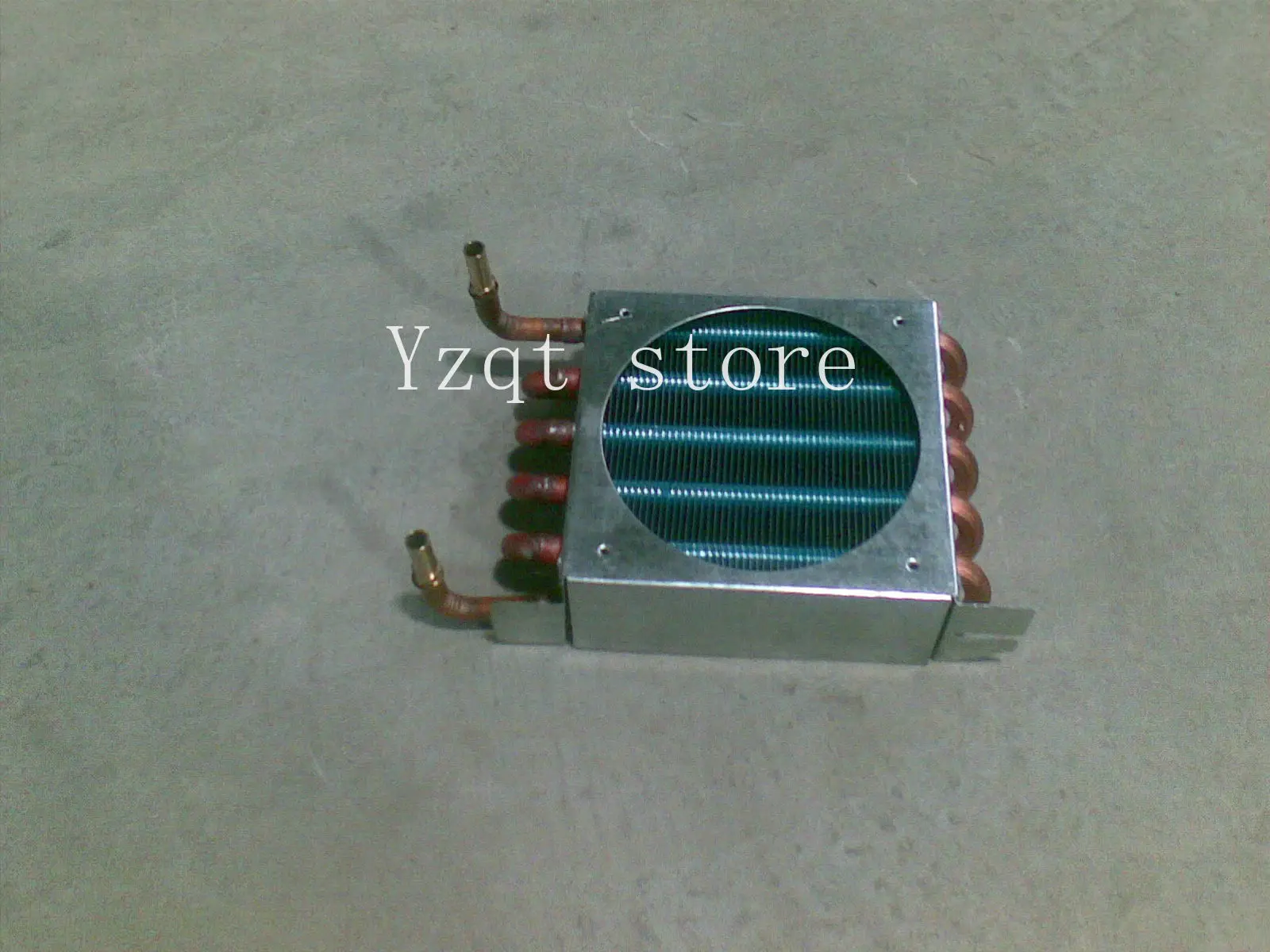 Water-cooled row, condensation, evaporation, heat exchange, radiator, with 2-point connector or pagoda connector