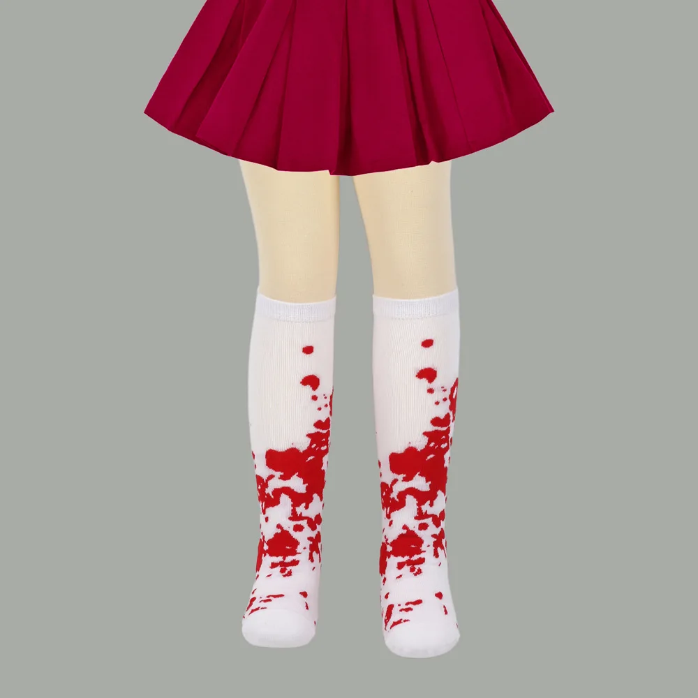 

10 Pairs Stockings Knee Socks for Women Girls Long Socks Halloween Cosplay Party Festival DIY Decorations