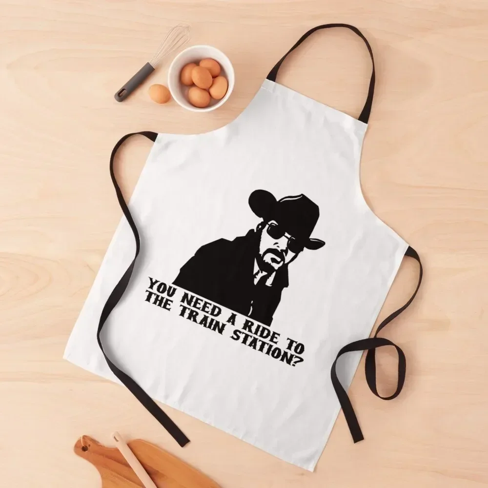 

Need a ride to the train station Apron Restaurant Kitchen Equipment For Women Apron