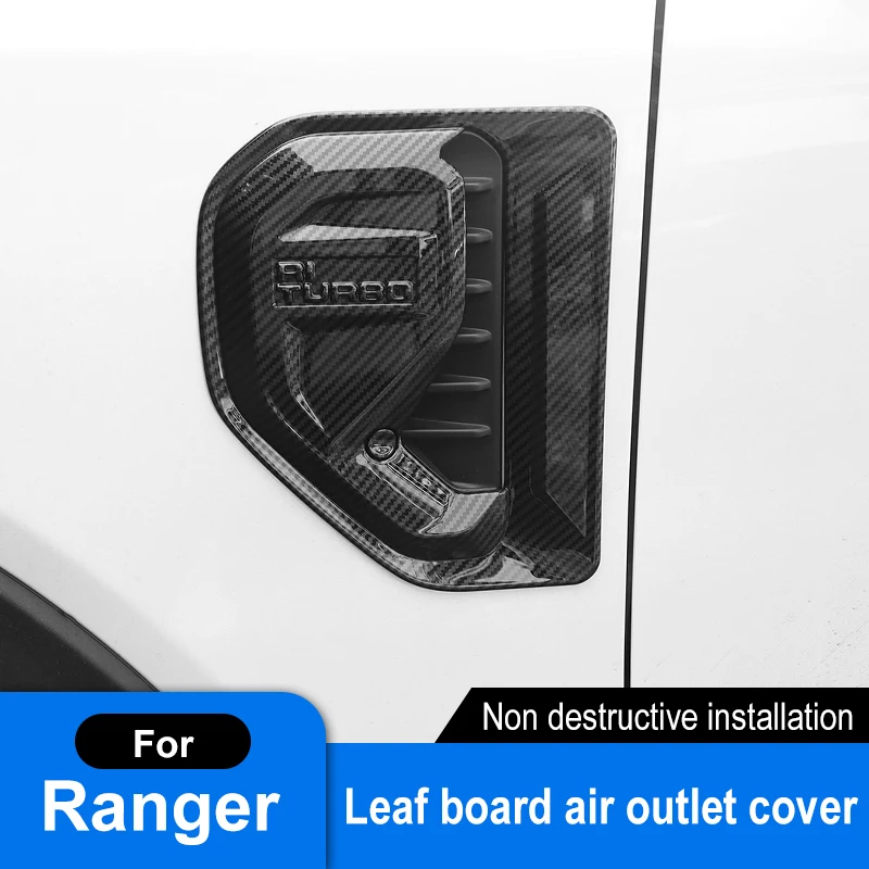 

Car Fender Decorative Cover Trim Modification Body Side Markers for Ford Ranger Exterior Accessories 2023 2024 2025
