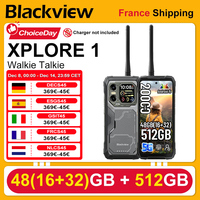 BLACKVIEW XPLORE 1 Walkie Talkie Rugged Smartphone  [No EU Charger] 48GB(16+32)+512GB  Android 15 20000mAh 55W 64MP 6.78'' NFC