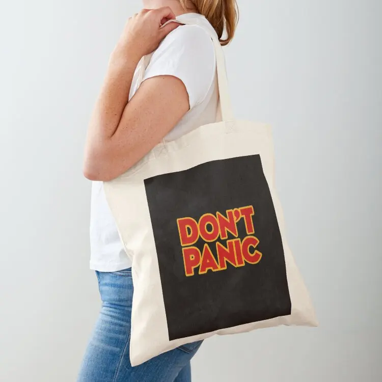 

Don't Panic Tote Bag tote bag men's Shopper Shopper handbag bags for women