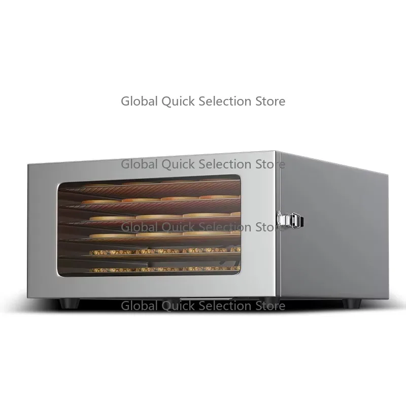 

18-Layer Stainless Steel S-mart Touch Control 800W Dried Fruit Vegetable Meat Air Dryer Commercial Small Food Dryer