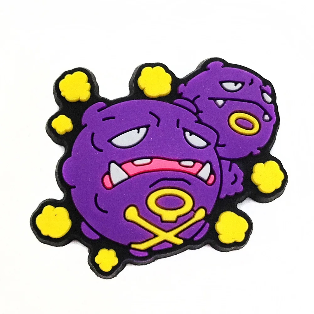 20-100Pcs Potdemiel Pokemon Schuh Charms Zubehör DIY Blase Rutschen Clogs Sandale Schuh Schnalle Dekoration Für Kinder Weihnachten geschenke – Detail 27