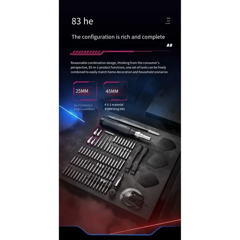 11·11coupon-juego-de-destornilladores-de-1-pieza-para-electronica-y-consolas-de-juegos--8186-kit-de-reparacion-de-acero-de-aleacion