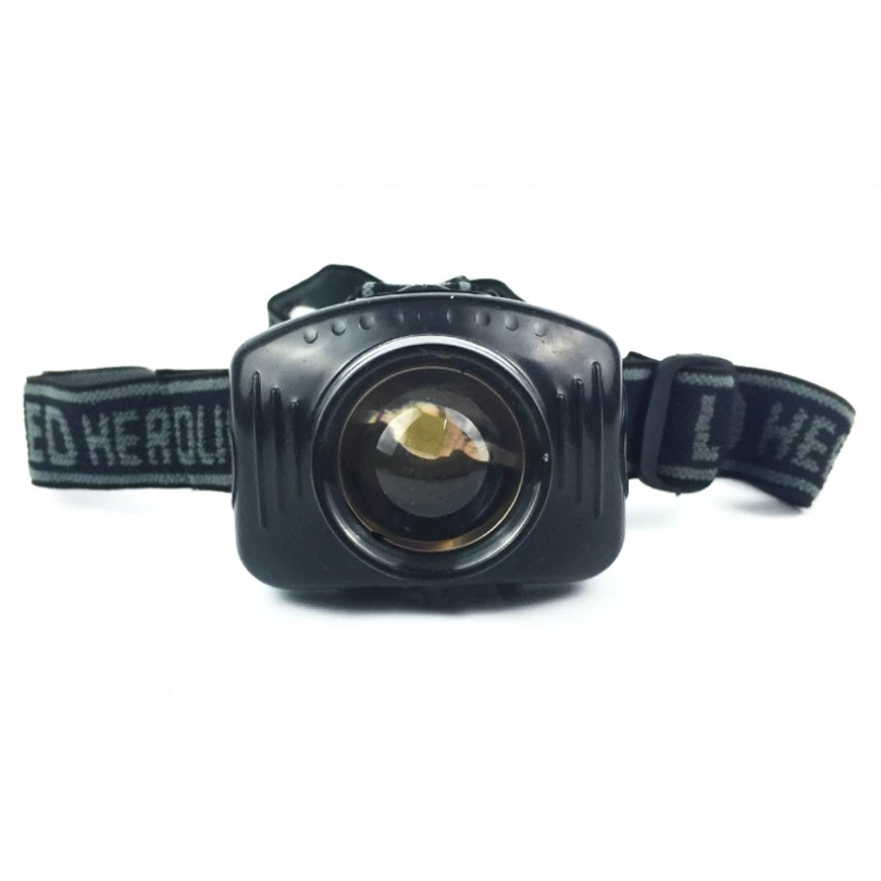 Three Stages Retractable Headlamp Easy Using for Outdoor Activities, Dimmable Head Mounted Light