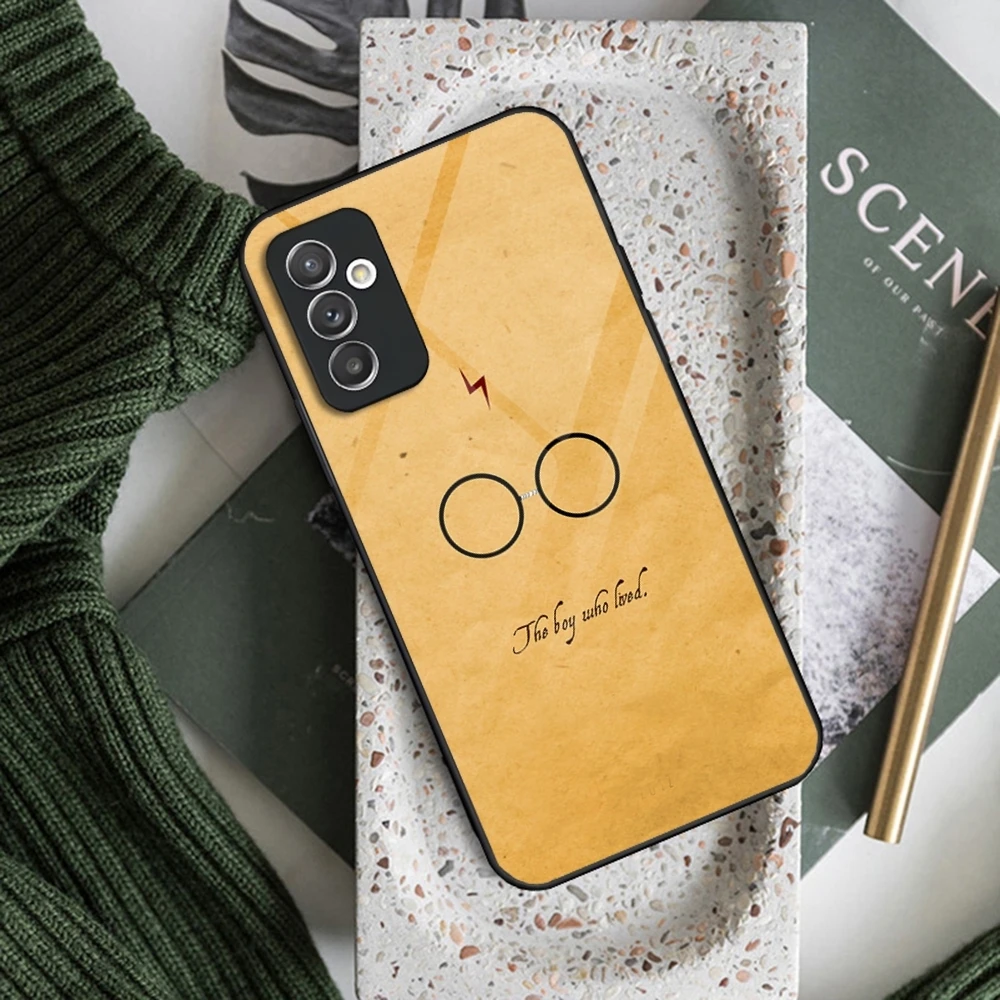 Art Potters Wand H-Harries Phone Case Glass For Samsung Galaxy S25 S24 S26 S23 Ultra Fe Plus A16 A17 A37 A57 A15 A25 A35 Cover view 4