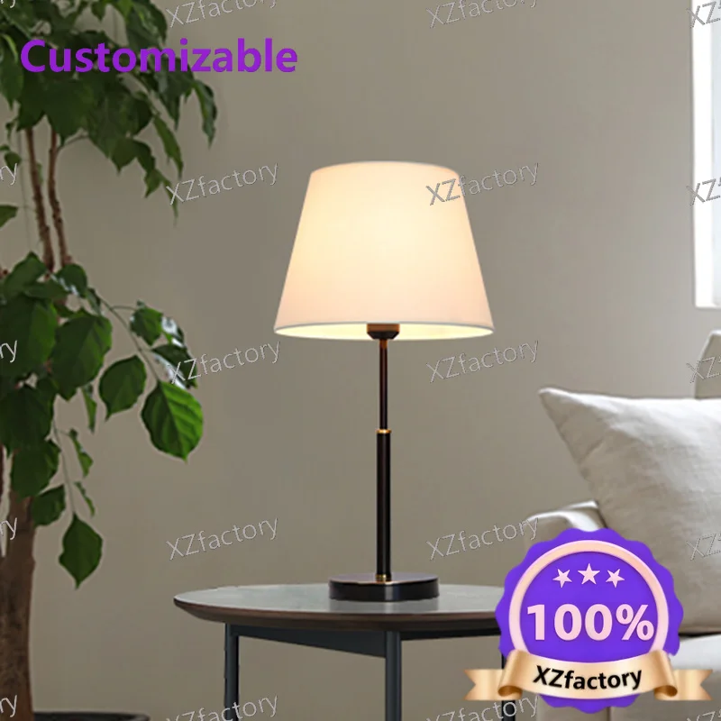 

Factory Direct 2026 Top RatedModern simple all-copper American bedside table table lamp bedroom bedside lamp master bedroom ligh
