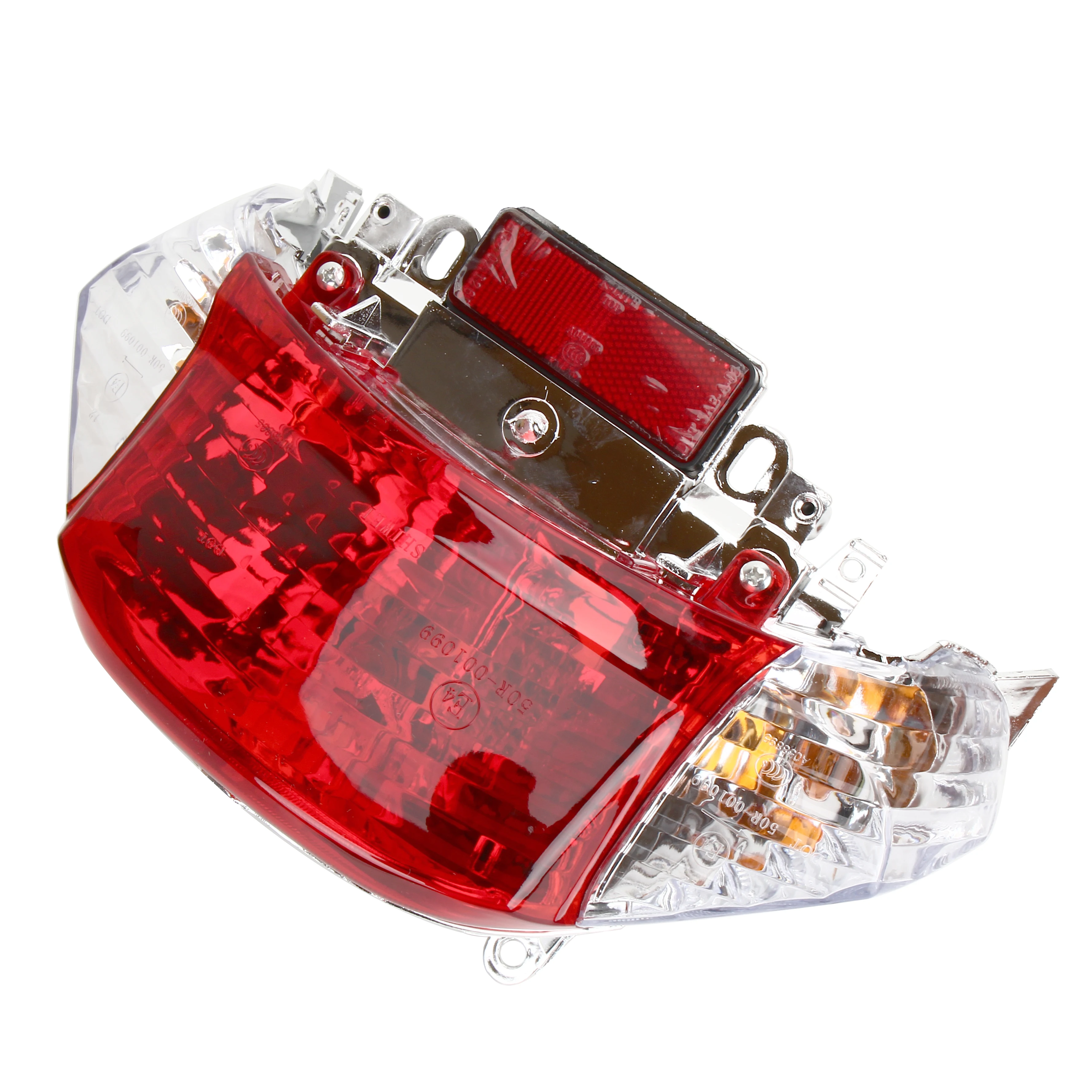 Tail Light Assembly Scooter Lighting Yuan Jia GY6 50 Light Riding Smart QM48QT Taillight Motorcycle Parts Replace Repair GY50WD