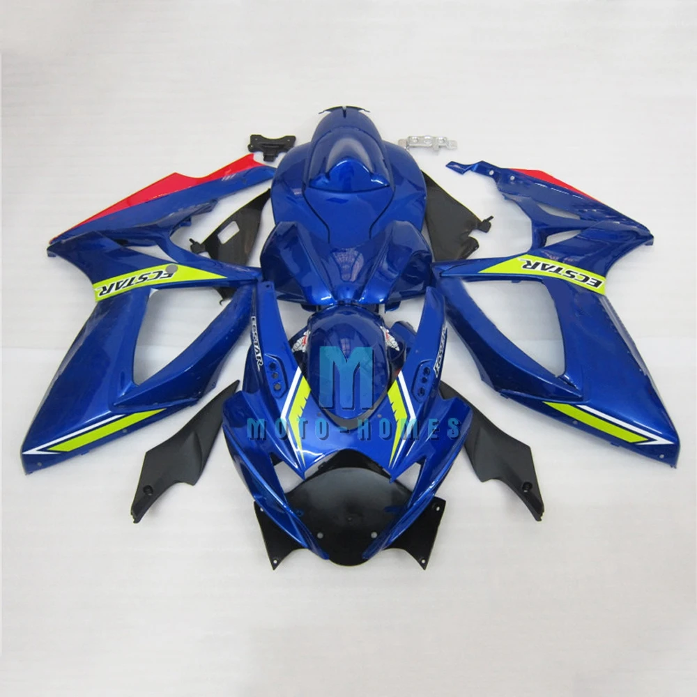 Fairing Kit for GSXR600 GSXR750 2006 2007 K6 K7 GSXR 600 750 06 07 Motorcycle Fairings Rebuild Bike 100% Injection Mold Blue