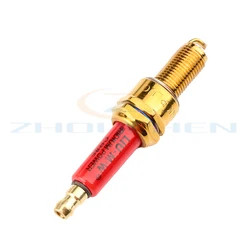 New Motorcycle Ceramic Spark Plugs For CR8E/CR8EB/CR8EK/CR8EVX/CR8EIX/CR9E/B8RTC Motorcycle Spark Plugs Accesories Modified Part