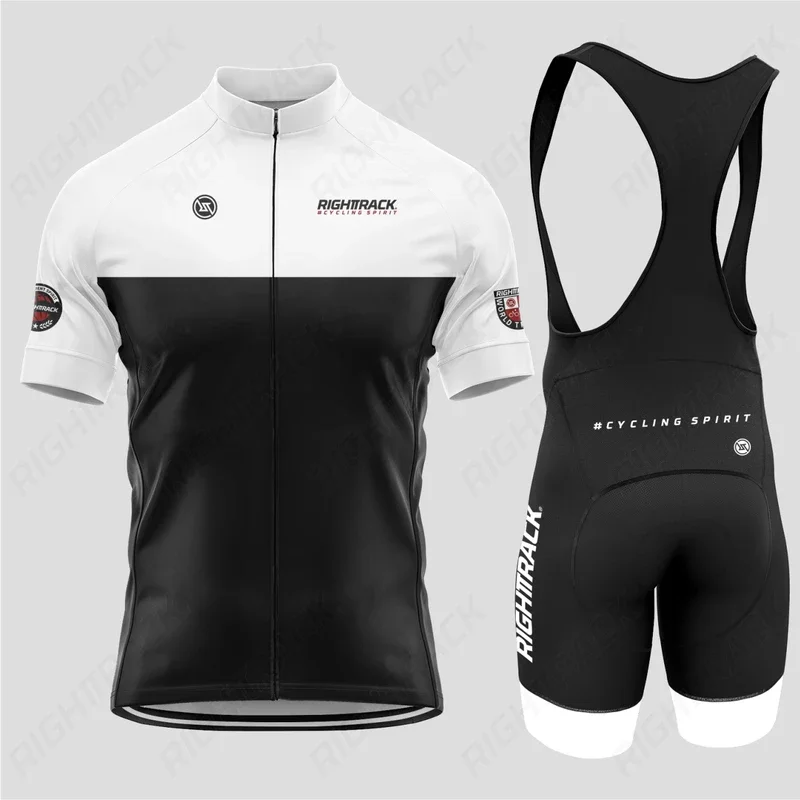 New RightTrack Pro Cycling Suits Men's Outdoor MTB Equip Indoor Training Clothing 20D BIBS Championship Designs Bike Apparel