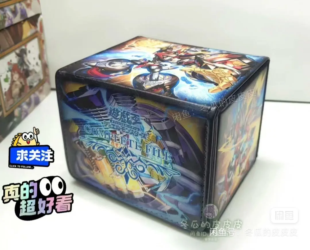 Yugioh Ryzeal Detonator Deck Box Yu-Gi-Oh! TCG OCG PTCG Trading Cards Pu Leather Storage Box 100+