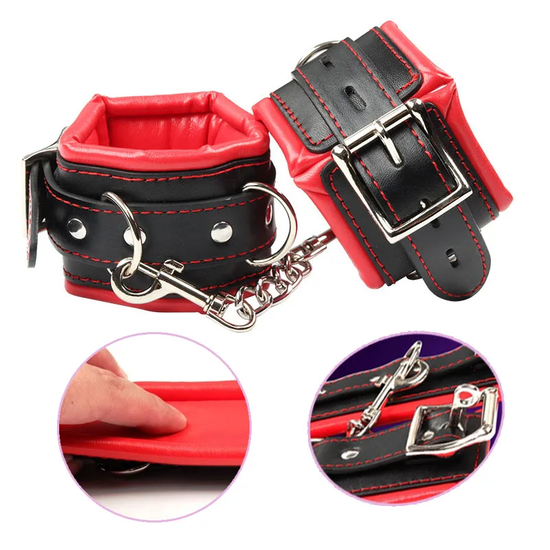 Premium BDSM Restraint Set Luxury Restraint BDSM Set Luxury handcuffs Collar Leash Submissive Ankle and Handcuffs Sex Toys