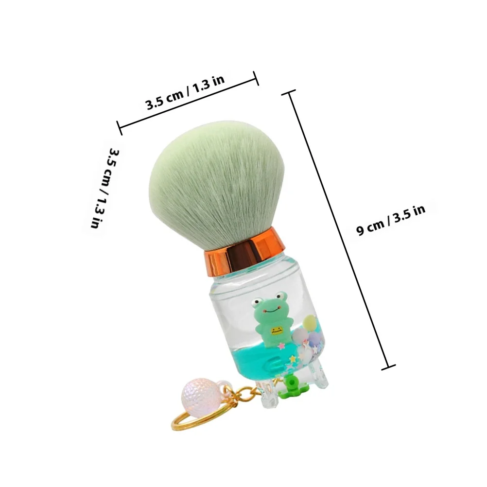 Brocha para Polvos Sueltos, Colorete, Iluminador, Brocha de Maquillaje Compacta y Suave, Herramientas para Mujer, Cerdas para el Rostro