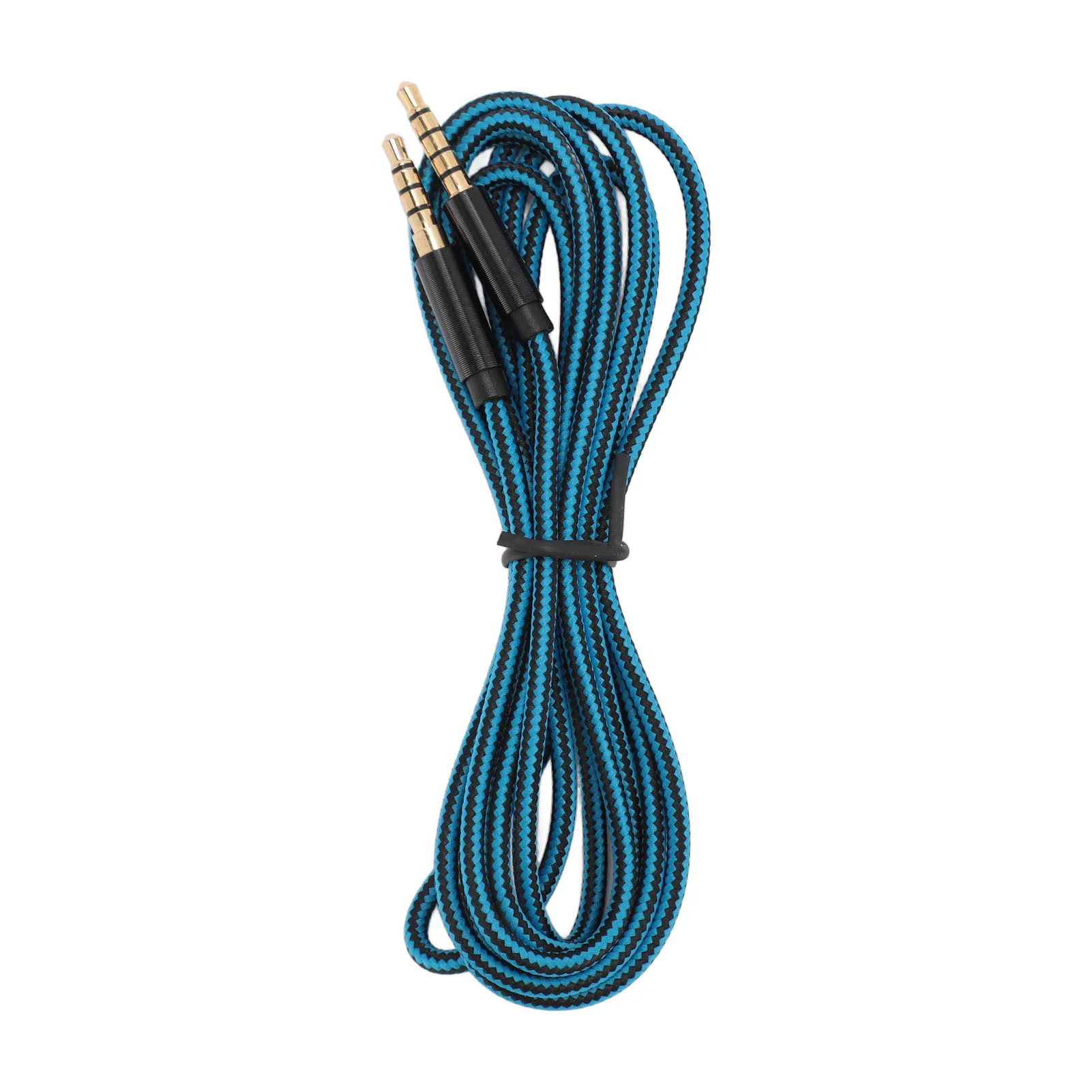 Cable de enchufe de 5 polos de 3,5mm a enchufe de 4 polos, Cable de repuesto para auriculares para juegos con enchufe chapado en oro de 3,5mm para Logitech Astro A10 A30 A40 2m