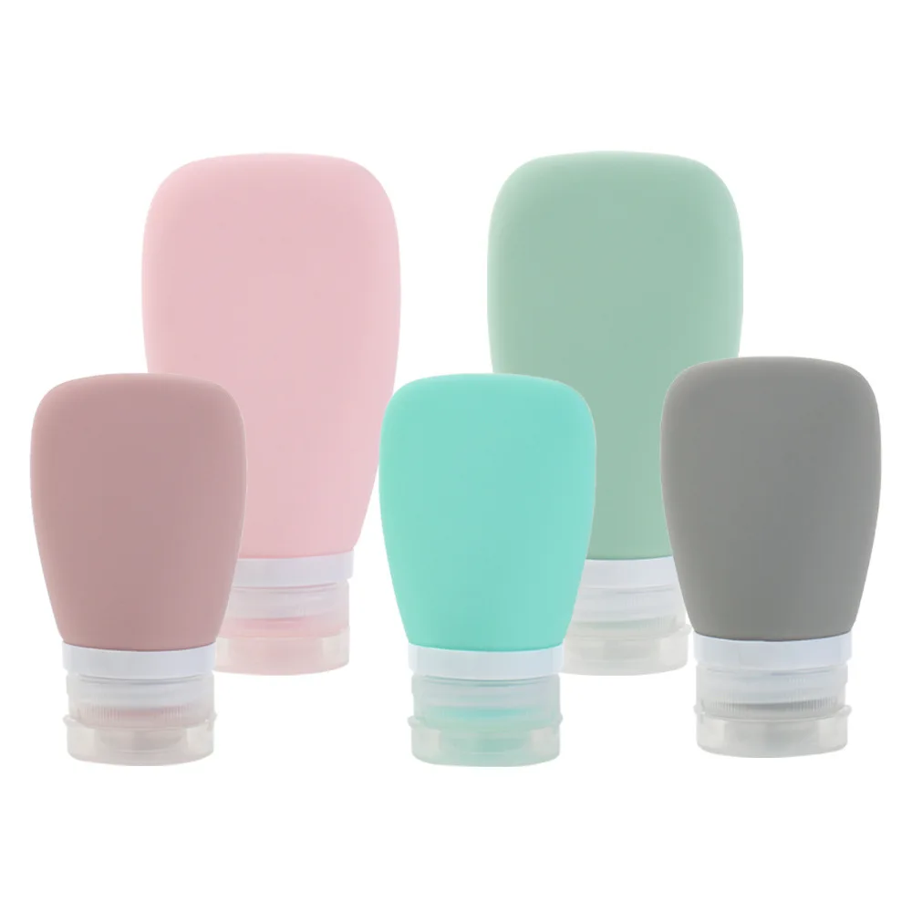 1 pièces bouteille de voyage 60 ml/90 ml maquillage bouteille en plastique vide bouchon rabattable pour Lotion liquide crème coiffure vaporisateur bouteilles barbier