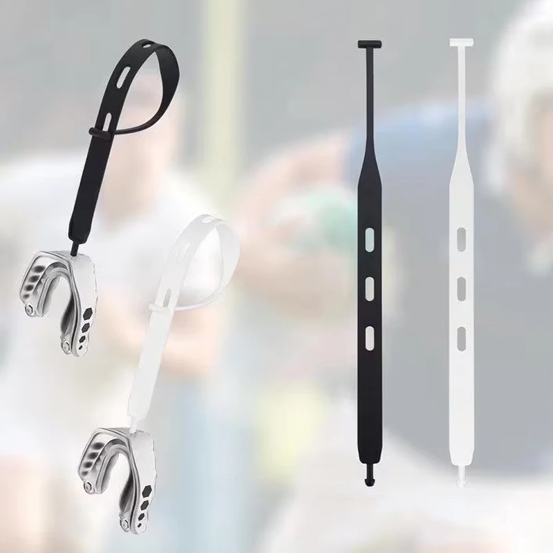 สายรัดฟันยางกันกระแทกสำหรับกีฬารักบี้ ฟุตบอล ฮอกกี้ บาสเกตบอล มวย ใช้แทนได้ทุกแบบ ป้องกันการหลุดร่วง