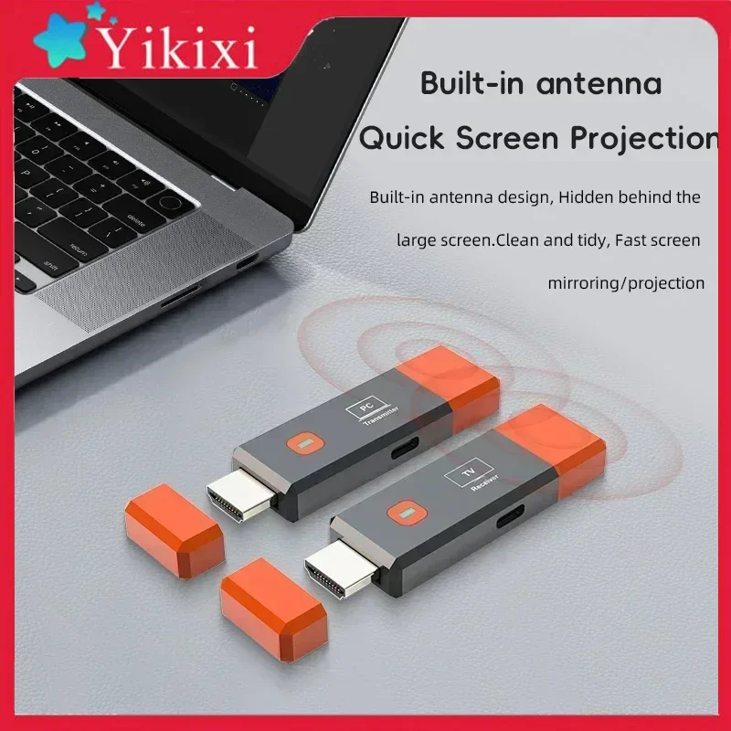 50 м беспроводной удлинитель видеопередатчик приемник 1080P беспроводной HDMI-совместимый дисплей ТВ-приставка адаптер для камеры PS4 ПК к телевизору