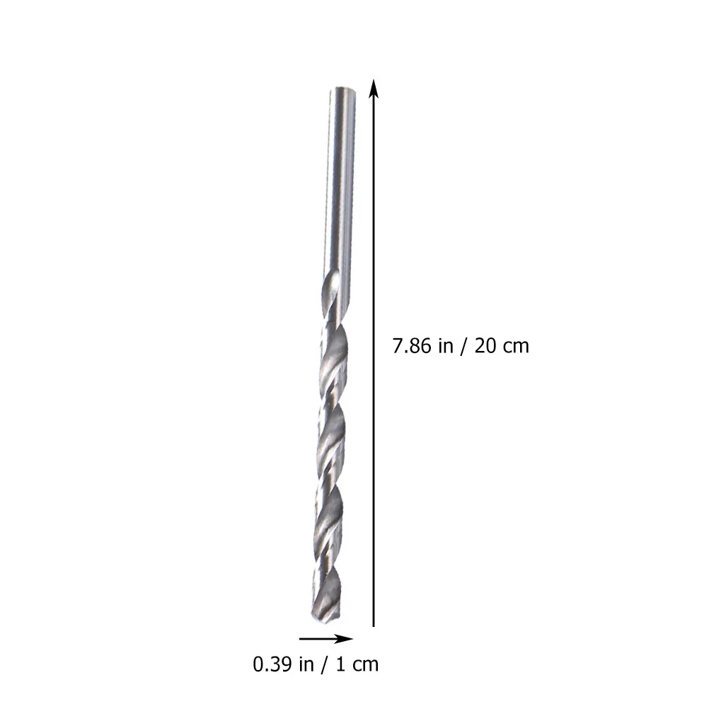

8Pcs Strong Durable High-Speed Steel Drill Bit Long Straight Shanks Accurate Positioning Fast Execution Long Drill Bit