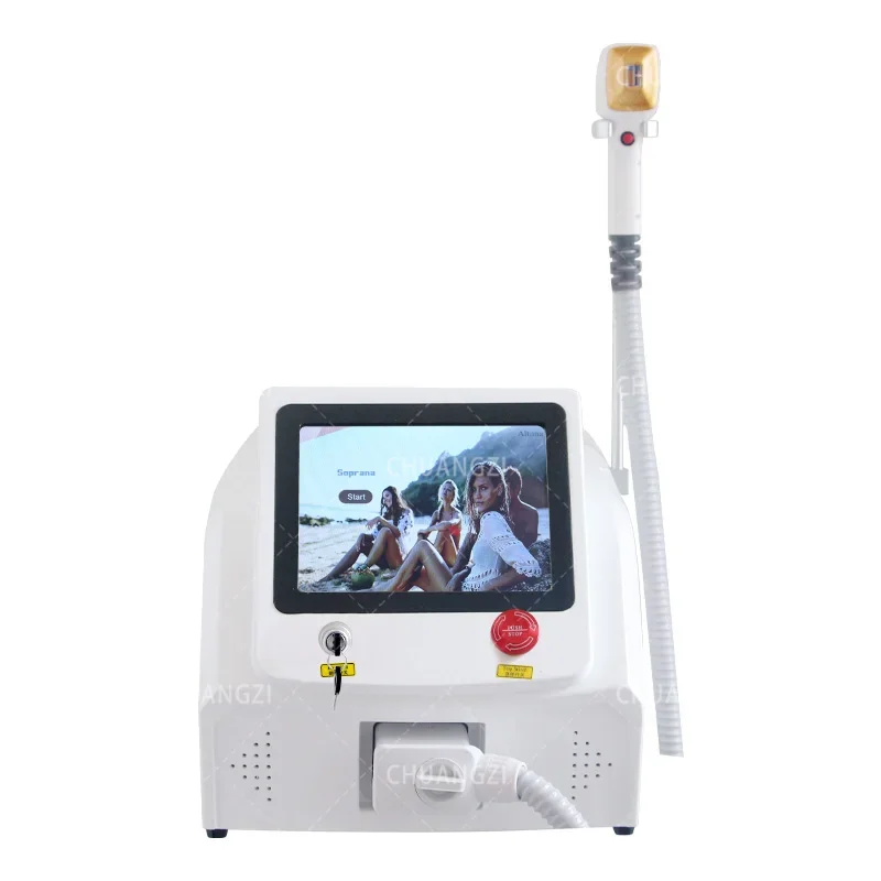 

2000w depilation beauty ice titanium device 808 755 1064 nm 3 Wavelengths diode la-ser hair removal machine